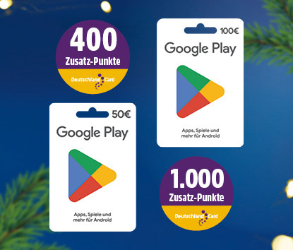 Google Play Geschenkkarte