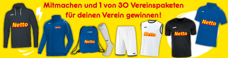 Mitmachen und 1 von 30 Vereinspaketen für deinen Verein gewinnen!