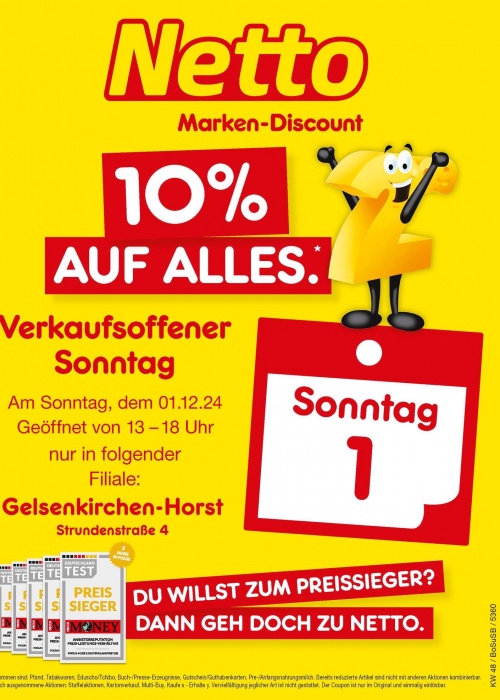 Verkaufsoffener Sonntag deiner Nähe