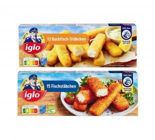 Iglo Fischstäbchen oder Backfischstäbchen