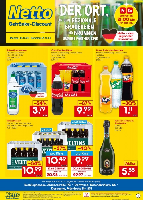 Getränkemarkt in deiner Nähe