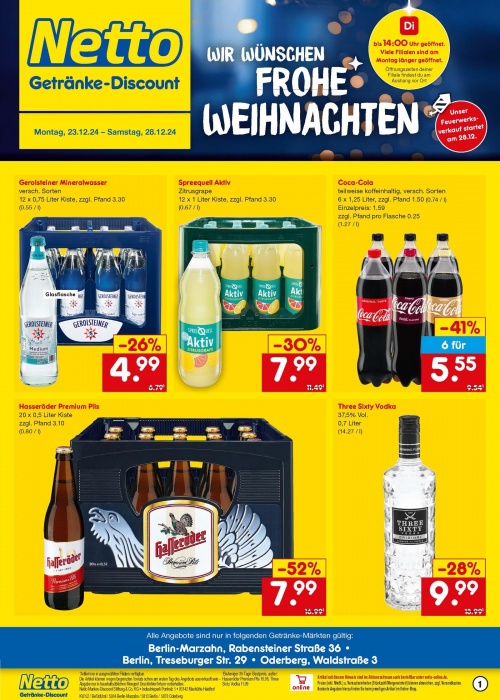 Getränkemarkt in deiner Nähe