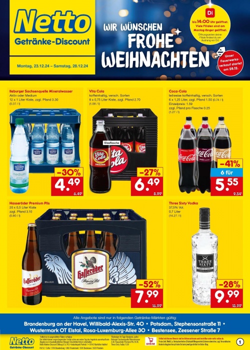 Getränkemarkt in deiner Nähe