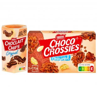 Choco Crossies oder Choclait Chips