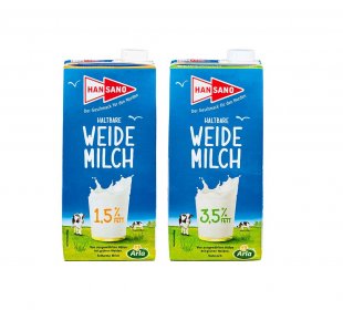 Hansano Haltbare Weide Milch