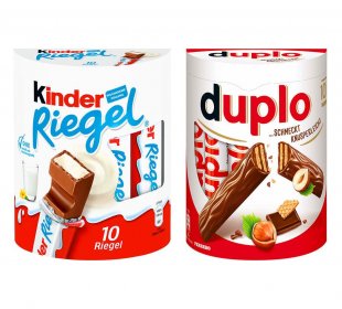 Duplo und Kinder Riegel