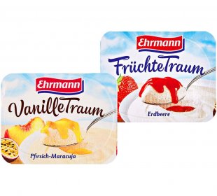 Ehrmann Früchte-, Vanille- oder Grießtraum