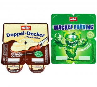 Müller Doppeldecker oder Wackelpudding