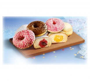 Pfannkuchen oder Donuts