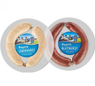 Leberwurst oder Blutwurst