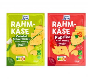 Rahmkäse Scheiben