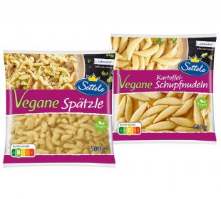 Settele vegane Spätzle oder Schupfnudeln