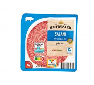 Salami Aufschnitt