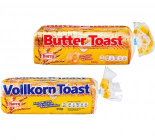 Butter- oder Vollkorntoast