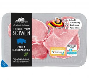 Schweine-Kotelett