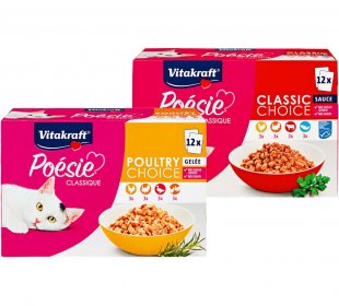 Vitakraft Poésie Katzennahrung Multipack