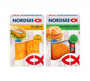 Nordsee Backfisch oder Fischfrikadellen Bremer Art