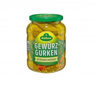 Kühne Gewürzgurken