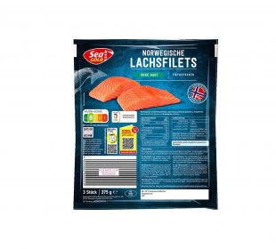 Norwegische Lachsfilets