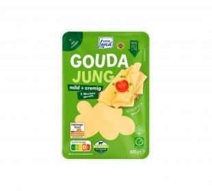 Gouda in Scheiben