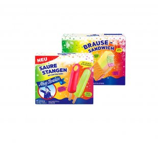 Ahoj Brause Eis Sandwich oder Stangen